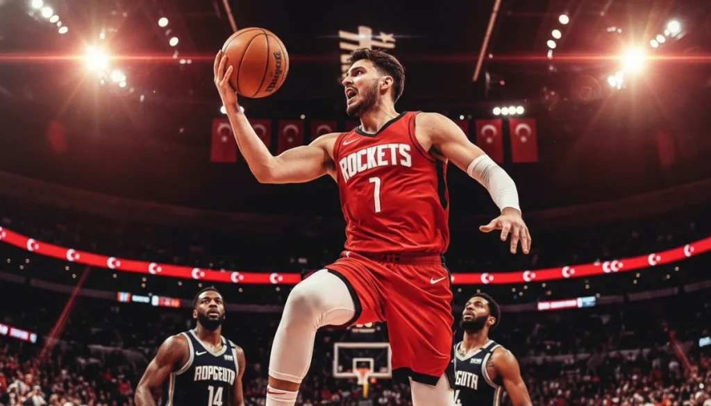 Houston Ekibinin Galibiyetinde Genç Uzunun Oyun Görüşü Parladı