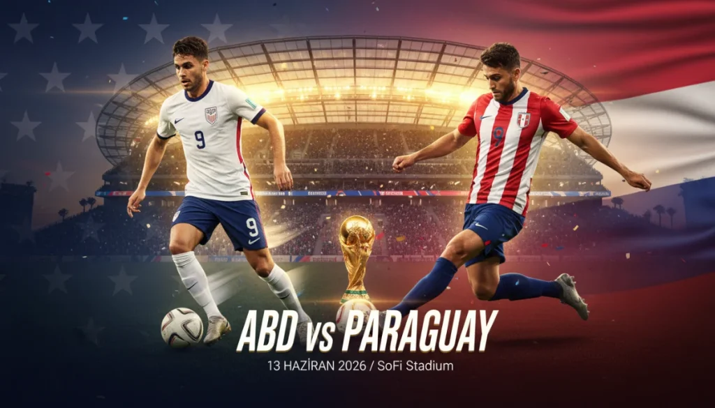 2026 Dünya Kupası’nda Kritik Randevu: ABD – Paraguay Analizi